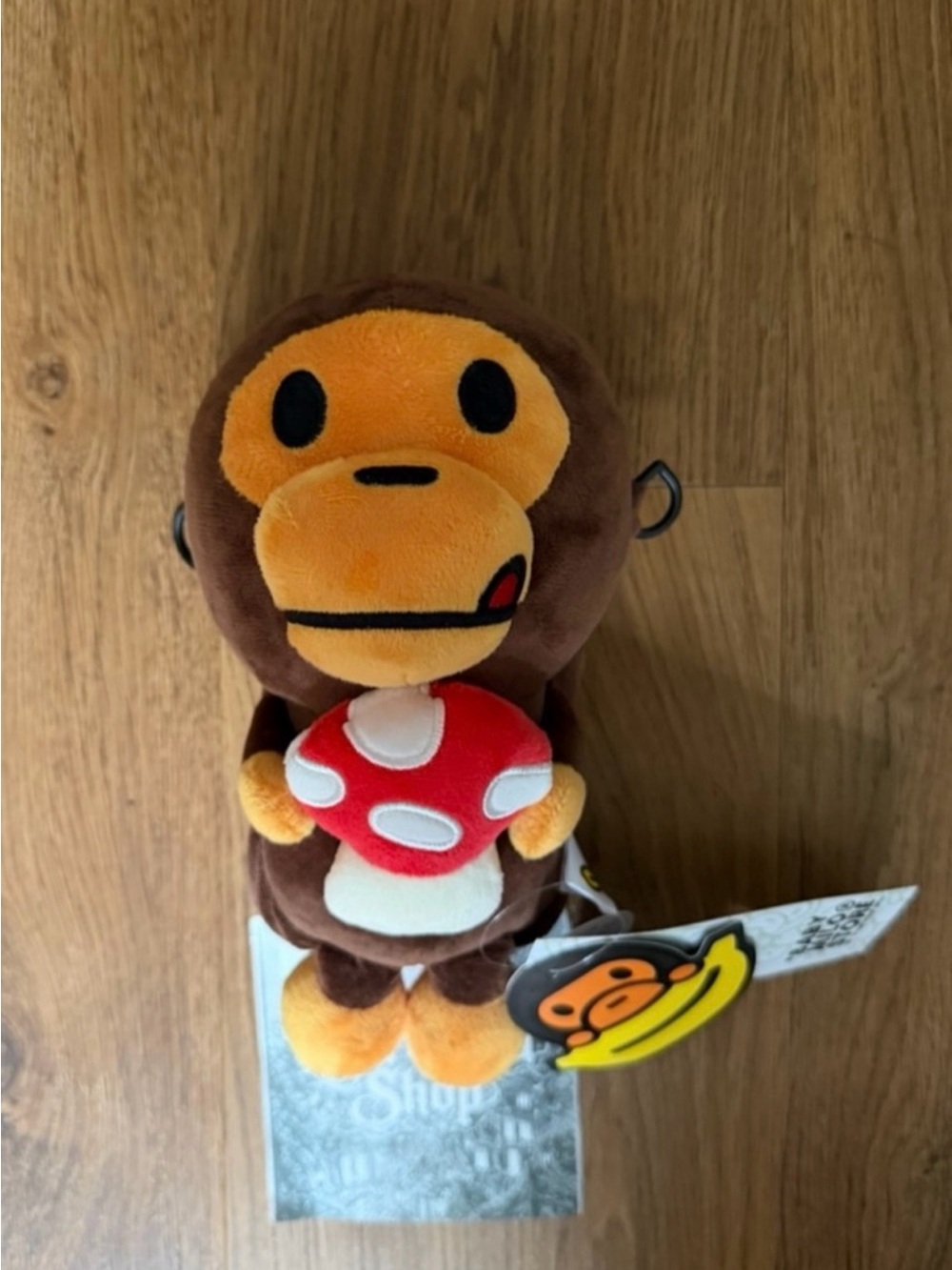 BAPE Baby Milo Mobile Bag Mushroom 🍄🤎